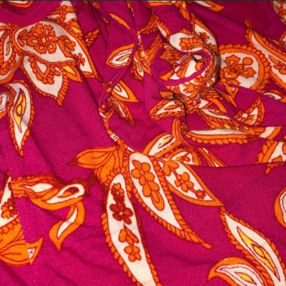 Free People Cha Cha Cold Shoulder Top Pink - Picture 2 of 5